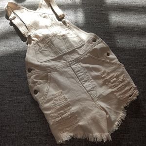 New Forever 21 overall shorts large